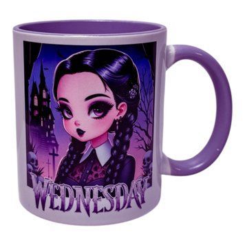 Чашка з Уенсдей Адамс (Wednesday Addams)