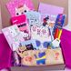 Подарунковий бокс для дівчинки з канцелярією WowBoxes "Cat Box №15"