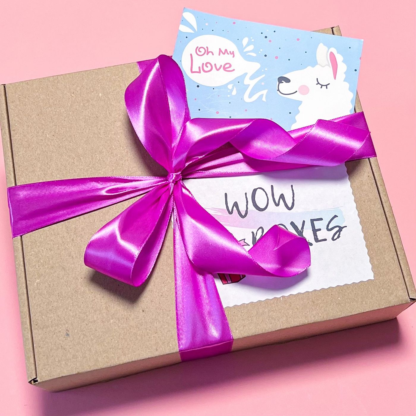 Подарунок для дівчинки дівчини від WowBoxes "Lama Box №7"