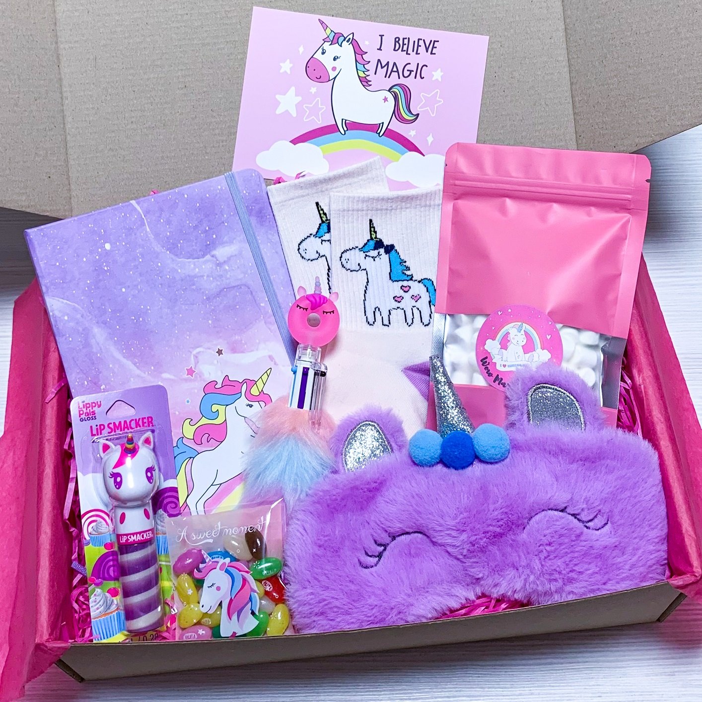 Подарунок набір для дівчинки від WowBoxes "Unicorn Вох №16"