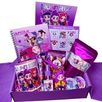 Подарунковий бокс Huntrix Kpop Demon Hunters | Аніме-набір