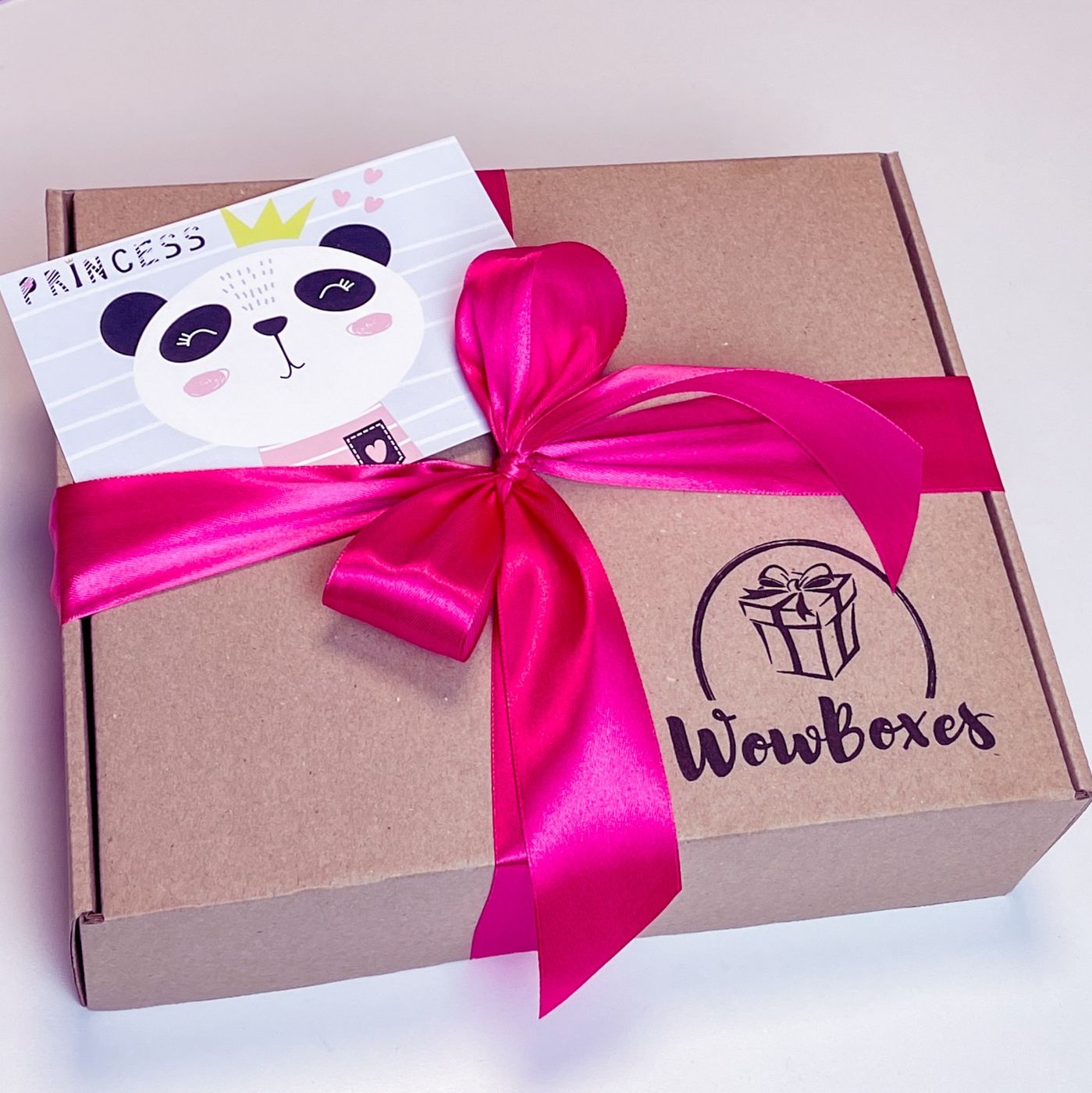 Подарунок набір для дівчинки від WowBoxes "Panda Box №5"