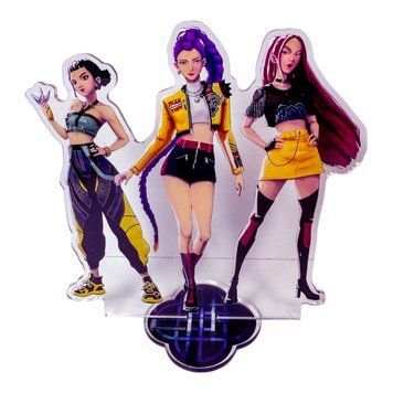 Акриловая фигурка KPop &laquo;Охотники на Демонов&raquo; &mdash; Руми, Мира и Зои, 15 см