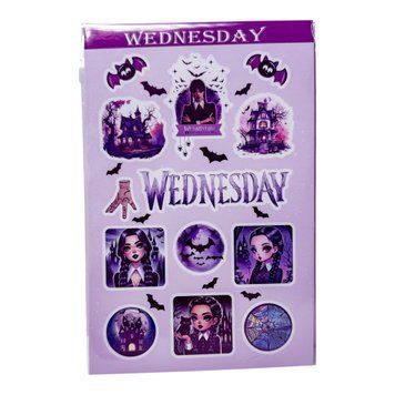 Стікери  Уенсдей із серіалу Wednesday
