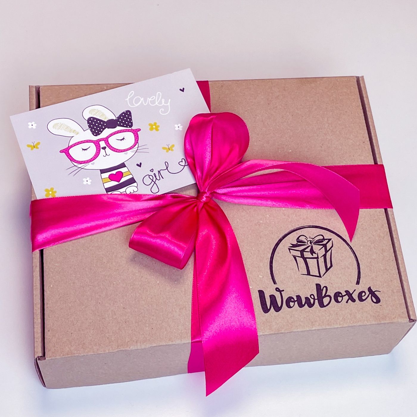 Подарочный бокс для девочки девушки WOW BOXES "Girl Box №8"