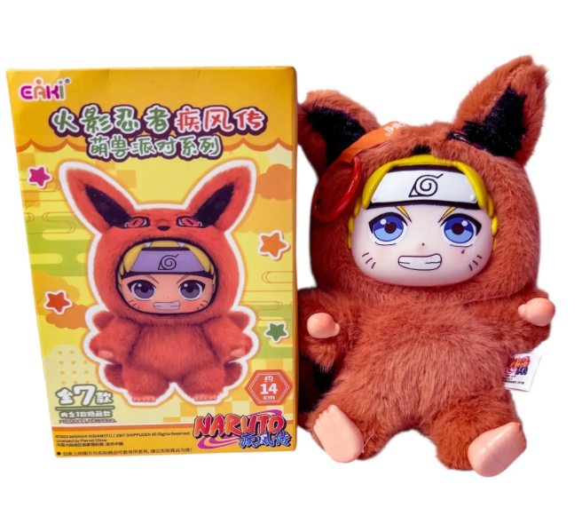 Подарочный бокс аниме Naruto &mdash; кружка, фигурка, стикеры, блокнот и сладости