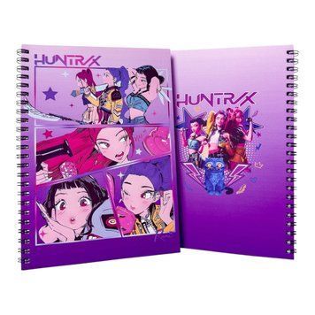 Аниме блокнот &laquo;Hantrix | K-pop Demon Hunter&raquo; | А5 | Листы в клетку