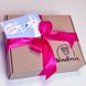 Подарунок для дівчини дівчинки бокс з косметикою та аксесуарами Wow Boxes «Llama Box №4»