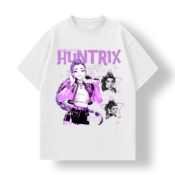 Біла футболка з трендовим принтом Hantrix Rumi K-pop Demon Hunter Child, Дитяча, 122-128