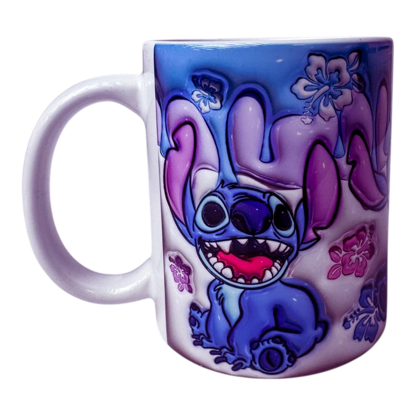 Чашка керамическая "Stitch з ефектом 3Д"