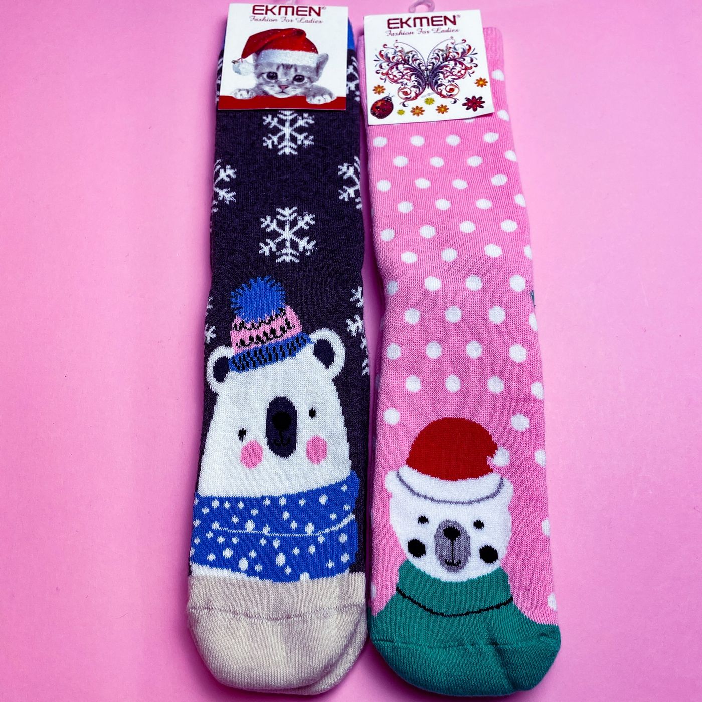 Шкарпетки махрові Merry Christmas 2 35-40