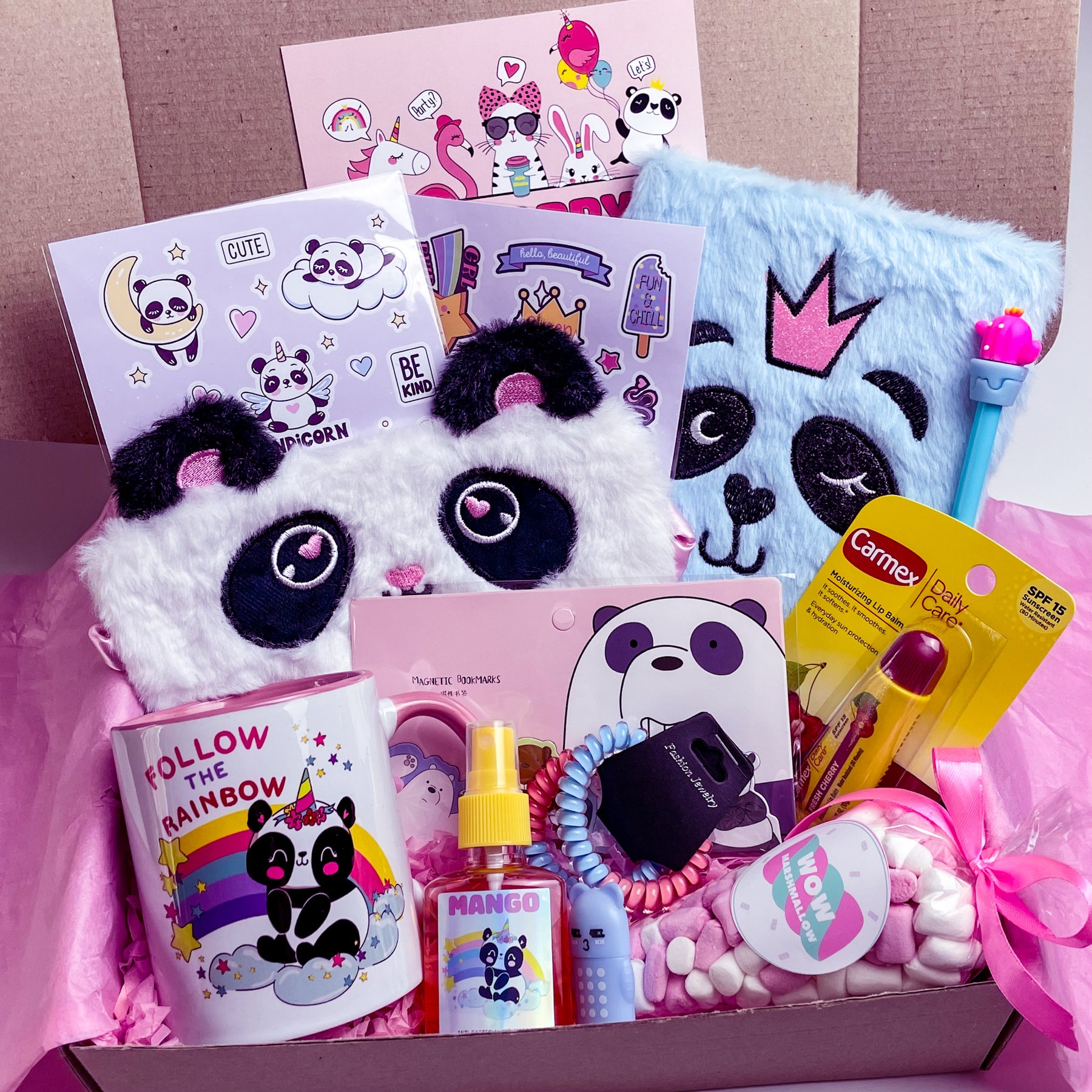 Подарунковий бокс для дівчинки Wow Boxes «Panda Box №1»