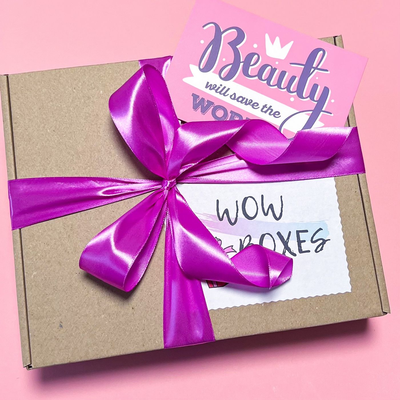 Подарочный набор для девушки WOW BOXES "Бьюти бокс / Beauty box" №6