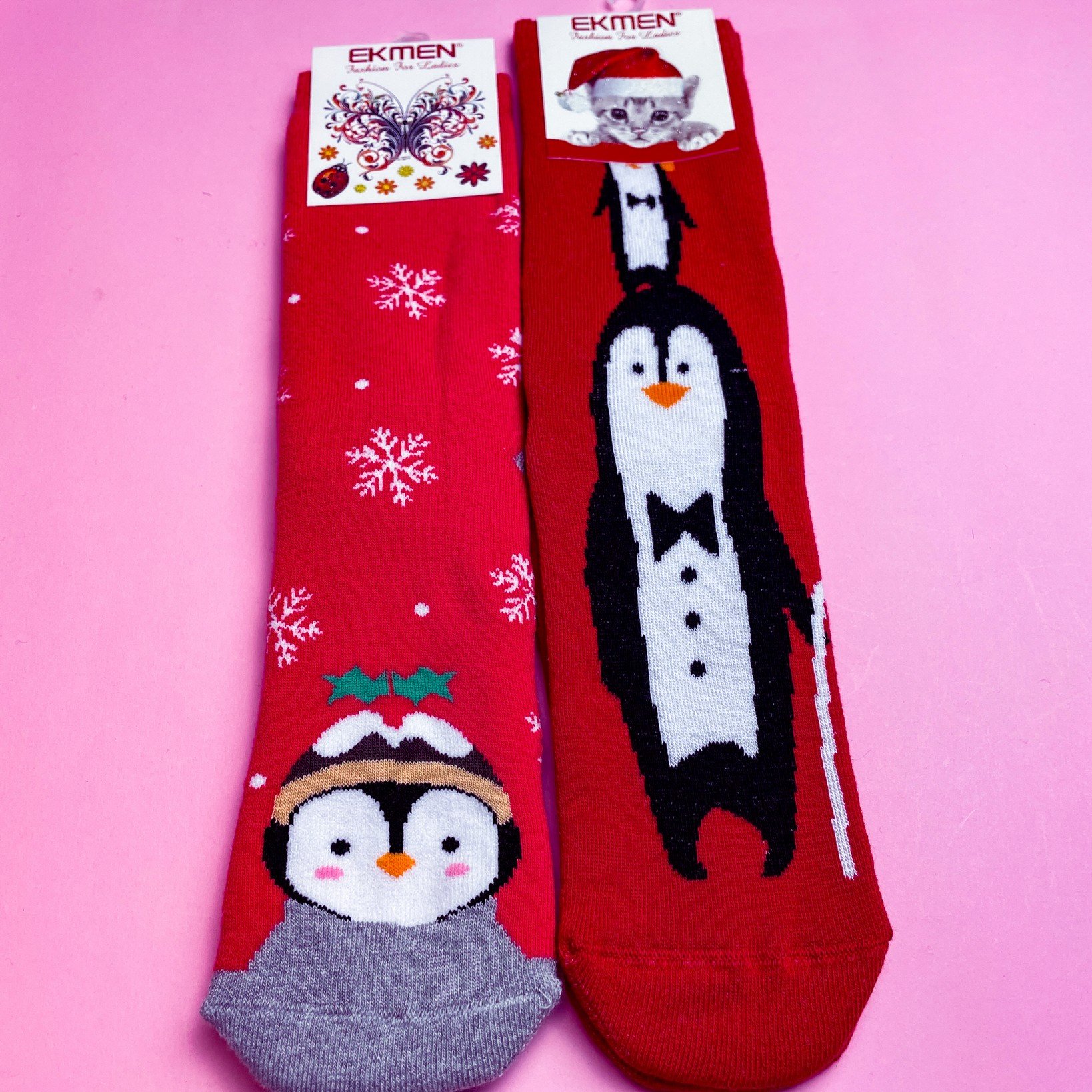 Шкарпетки махрові Merry Christmas 3 35-40