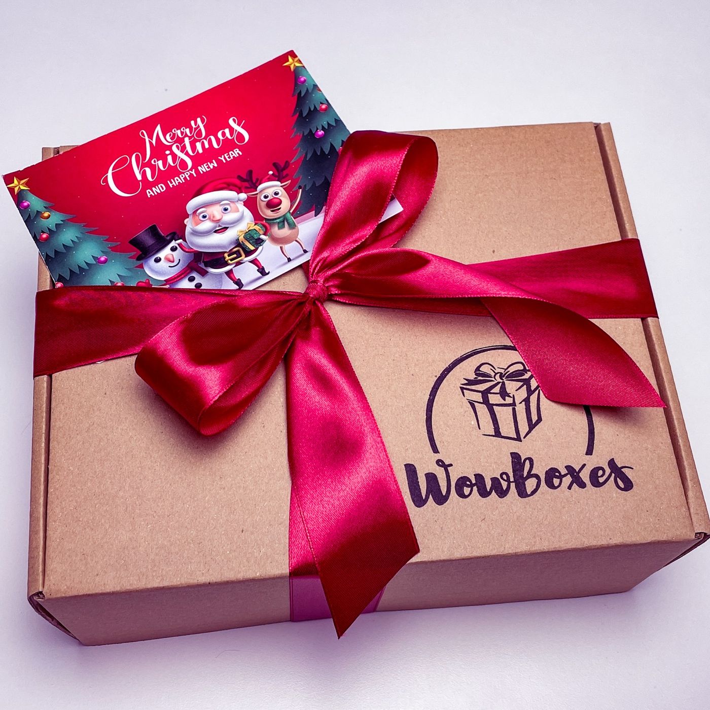 Подарунок для дитини новорічний бокс від WowBoxes "Christmas Box 11"