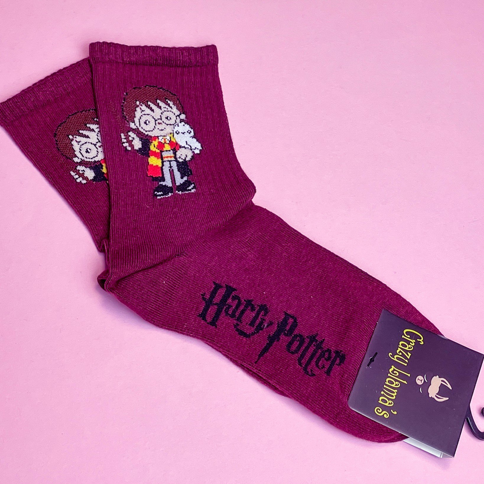 Шкарпетки Crazy Llama`s Harry Potterг 36-40