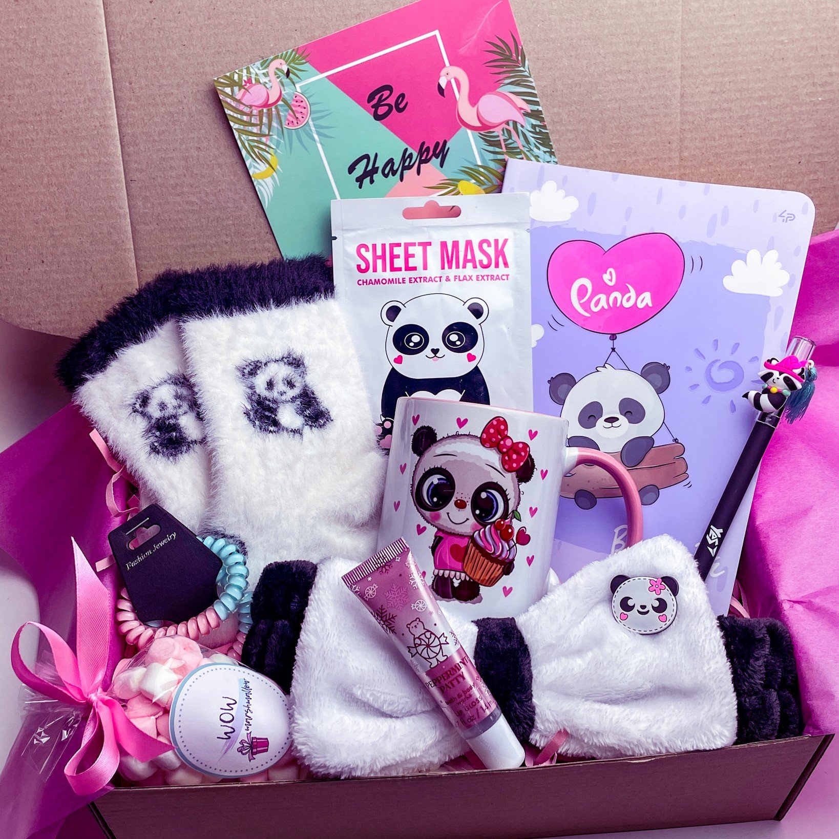 Подарунок для дівчинки Панда бокс Wow Boxes "Panda Box №9"