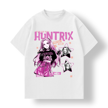 Біла футболка з трендовим принтом Hantrix Mira K-pop Demon Hunter Child, Дитяча, 122-128