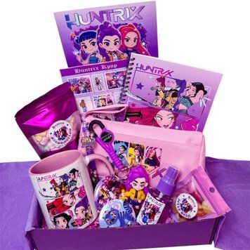 Подарочный бокс Huntrix Kpop Demon Hunters | Аниме-набор