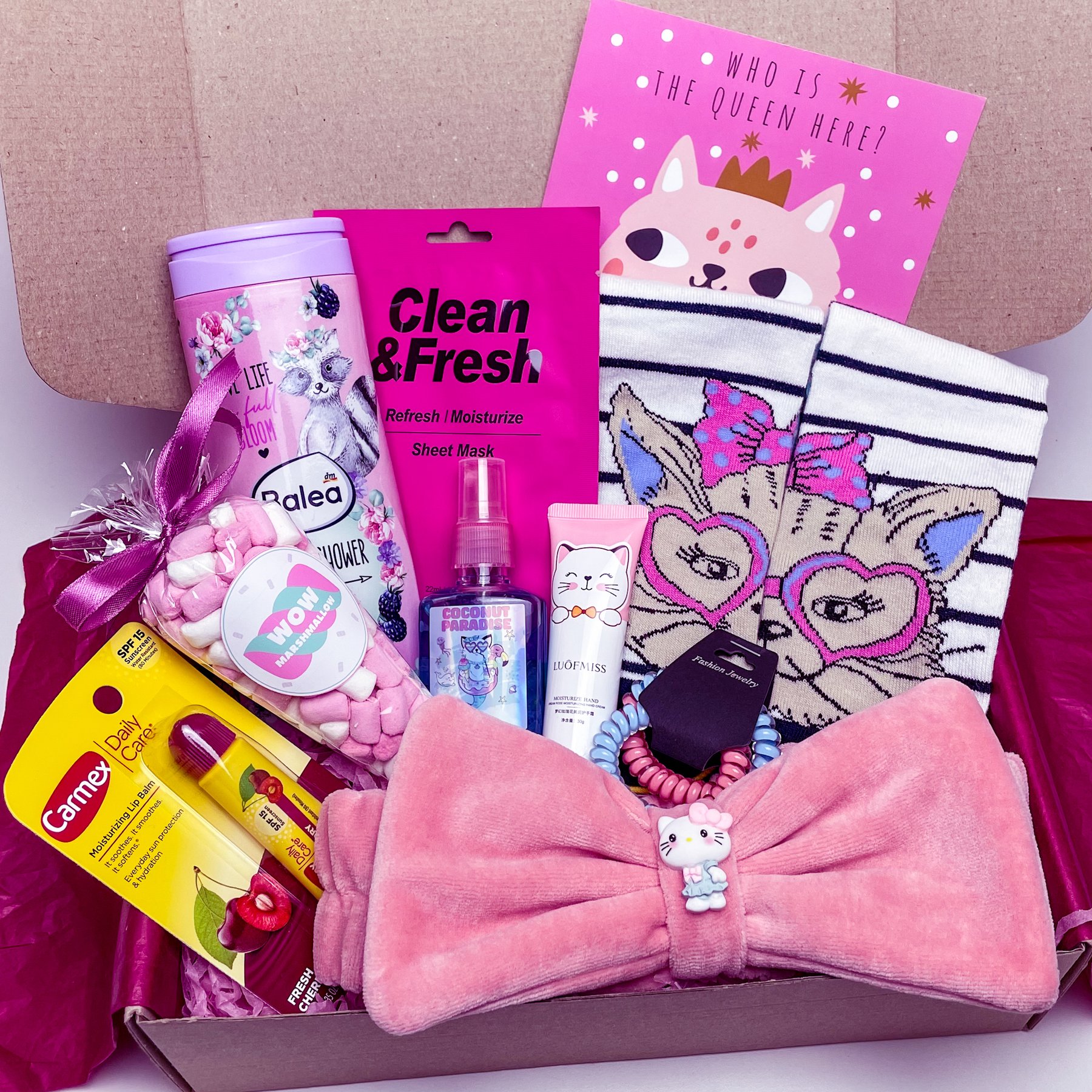 Подарунковий бокс для дівчинки Wow Boxes "Cat Box №3"