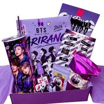 Подарунковий бокс BTS ARIRANG із шопером і тамблером | Подарунок фанату BTS
