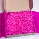 Крафтова подарункова коробка Wow Boxes з декоративним наповнювачем, Новорічна з листівкою