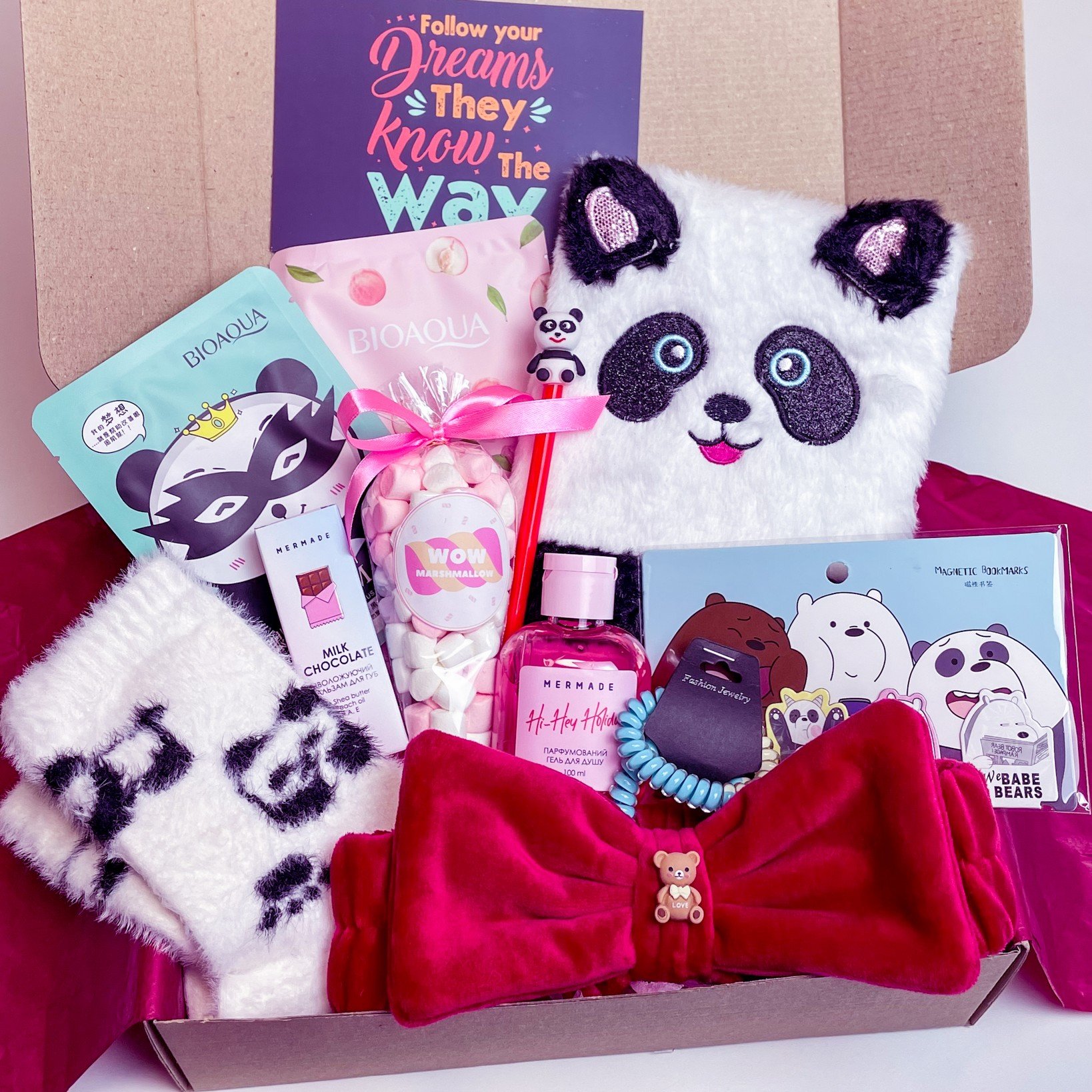 Подарочный бокс для девочки Wow Boxes «Panda Box №2»