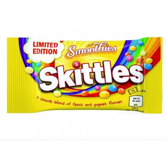 Драже жевательные Skittles "Smoothies"