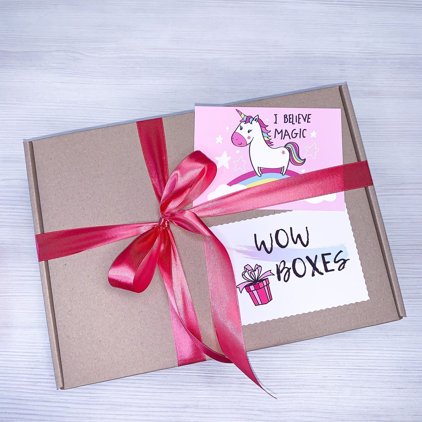 Подарочный бокс сюрприз от WowBoxes "Unicorn Box №20"