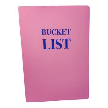 Блокнот Bucket List &mdash; стильный ежедневник для записи целей
