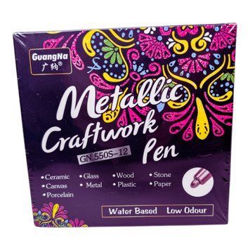 Набір маркерів Metallic Craftwork Pen 12шт