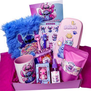 Подарунковий бокс з канцелярією "Stitch" від Wow Boxes