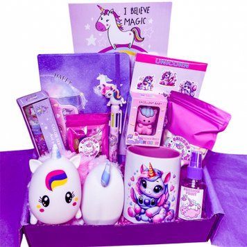 Подарунок для дівчинки Єдиноріг бокс Wow Boxes "Unicorn Box"