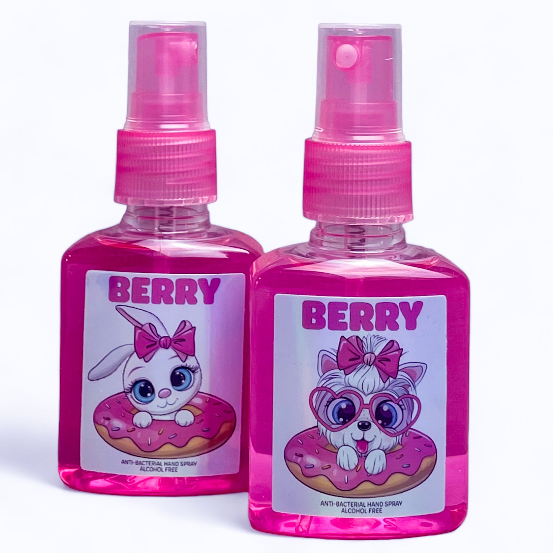 Парфюмированный антисептик спрей (безспиртовой) Berry